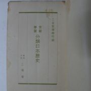 1938년 日本刊 분류일본역사