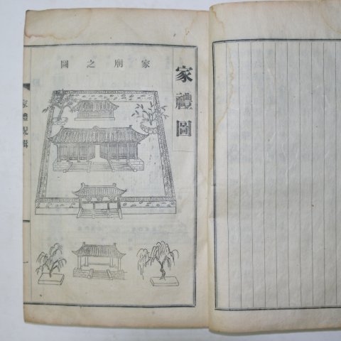 연활자본 제례축집(諸禮祝輯) 1책완질