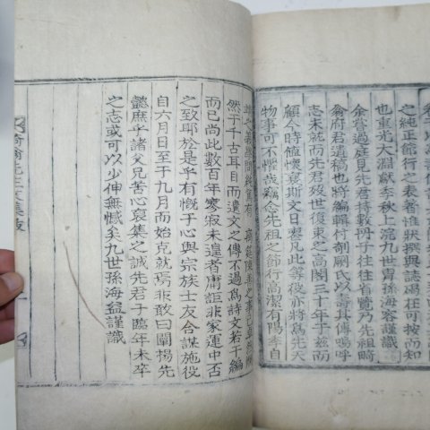 목판본 박공구(朴공衢) 기옹선생문집(畸翁先生文集) 2책