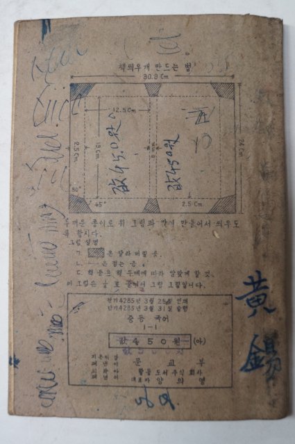 1952년 중등국어 1-1