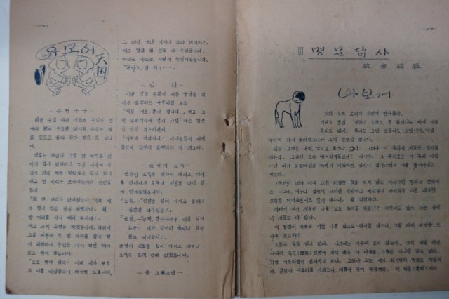 1957년 진주남중학교 남강 제5호