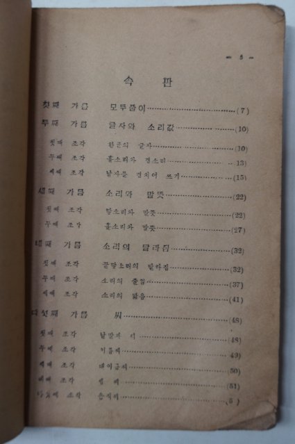 1952년 최현배 중등말본