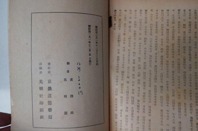 1958년 이조역대왕정사(李朝歷代王政史)