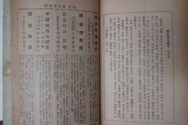 1954년 안종화(安鍾和) 新劇史이야기