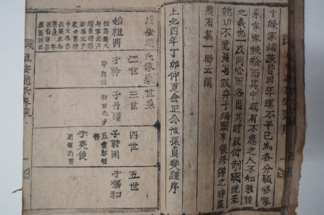 1916년 목활자본 함안조씨가승(咸安趙氏家乘) 1책완질