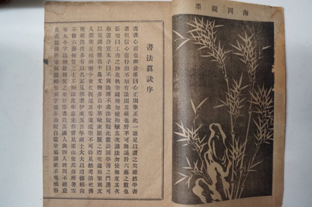 1921년 서법진결(書法眞訣) 김규진(金圭鎭)