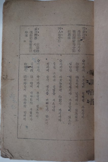 1947년 시조백수(時調百首)