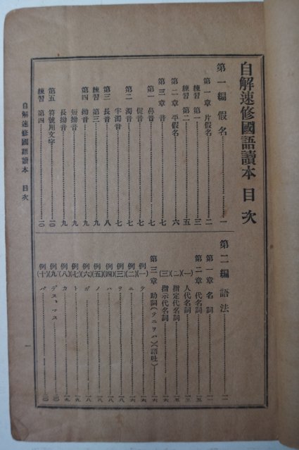 1926년 경성 이종정(李鍾楨) 자해속수국어독본(自解速修國語讀本)