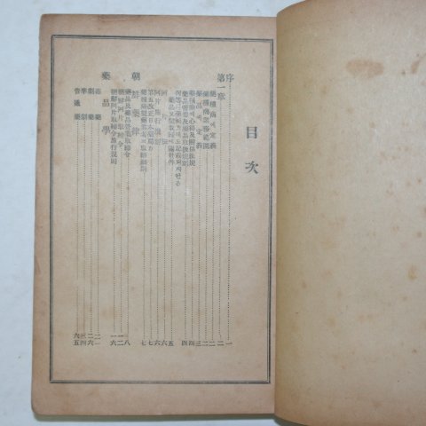 1941년 한약약종상강의록(漢藥藥種商講義錄) 1책완질