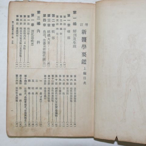 1927년 경성 신의학요강(新醫學要鑑) 1책완질