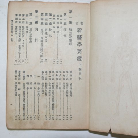 1927년 경성 신의학요강(新醫學要鑑) 1책완질