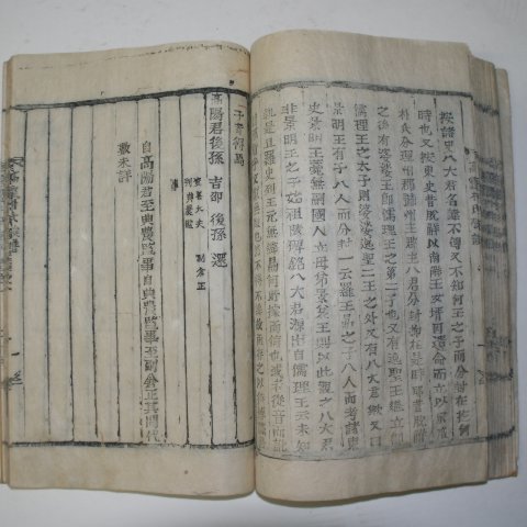 1900년(광무4년) 목활자본 고령박씨족보(高靈朴氏族譜) 10책완질