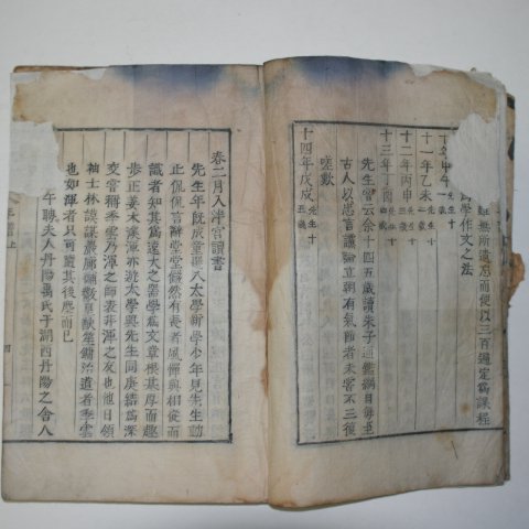 1874년 목활자본 김일손(金馹孫) 탁영선생년보(濯纓先生年譜)상하 1책완질