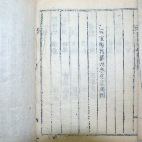 1925년 목활자본 경주이씨장덕록(慶州李氏狀德錄)4권2책완질
