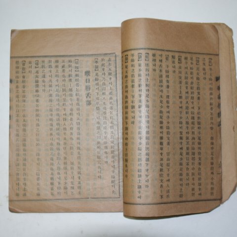 1922년 경성간행 의서 경락학(經絡學) 1책완질