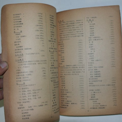 1946년 조선보건후생부발행 사망원인의 국제목록 1책완질
