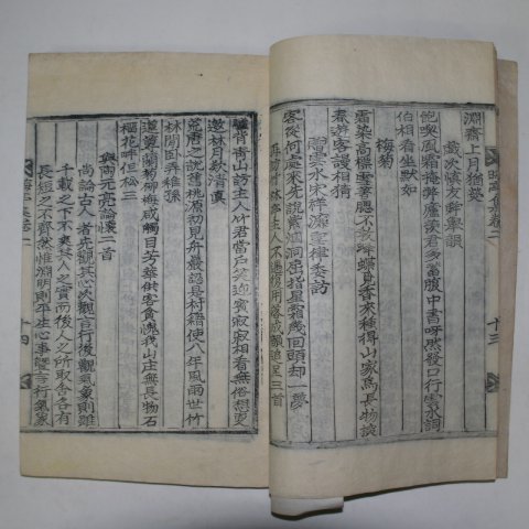 1909년 목활자본 민재남(閔在南) 회정집(晦亭集)권2,3 1책