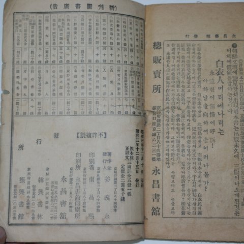 1928년 경성간행 언문삼국지 권3