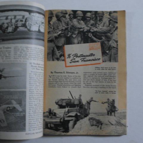 1945년 미국간행 파퓰러메카닉스 popular mechanics 11월호