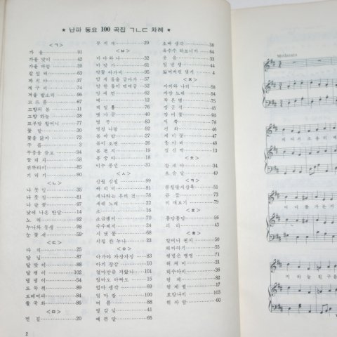 1964년 교학도서 난파동요100곡집