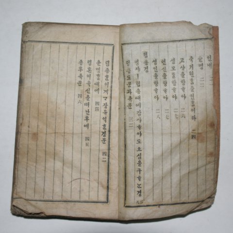 1914년 천주성교예규 2권1책완질