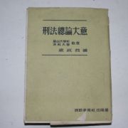 1958년 염정철(廉政哲) 형법총론대의