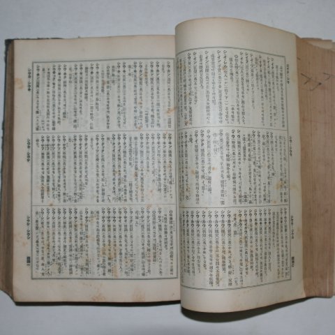 1919년 일본판한글사전 선석 국어대사전