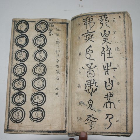 조선시대 고필사본 잡체(雜體) 1책완질