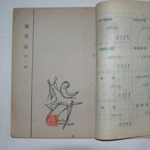 1957년 현대시(現代詩) 제1집 창간호