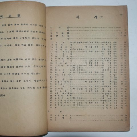 1950년 최희남 중등음악교본 3