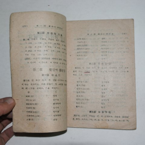 1945년 조선어학회 개정한 한글 맞춤법 통일안