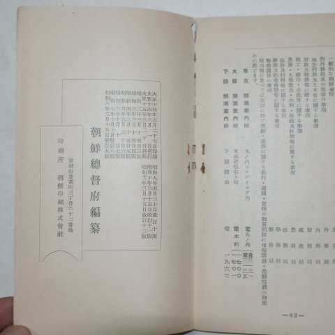 1933년 경성간행 조선.습속(朝鮮&習俗)