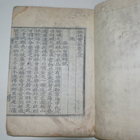 1887년 목판본 신근휴(申近休) 풍림실기(楓林實紀)4권2책완질