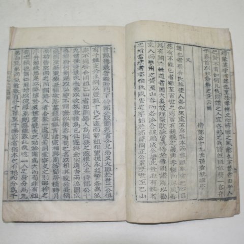 1922년 목활자본 함안이씨세보(咸安李氏世譜)9권9책완질