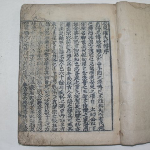 1794년(甲寅年) 목판본 안동권씨세보(安東權氏世譜)34책완질