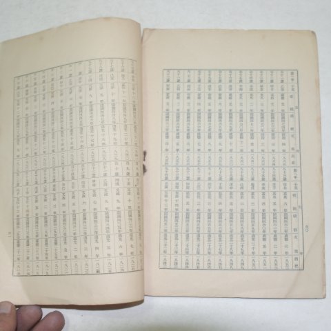 1935년 국세조사원필휴(國勢調査員必携)