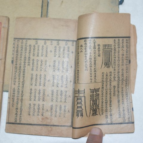 중국상해본 백중경(百中經) 2책완질