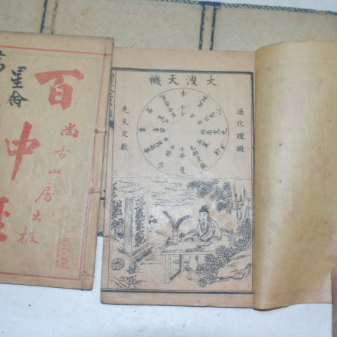 중국상해본 백중경(百中經) 2책완질
