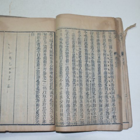 1631년 중국목판본 당대가류류주문초(唐大家柳柳州文抄)외 14책일괄