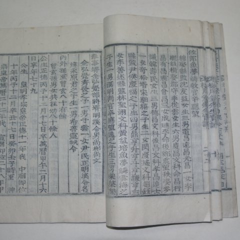 목활자본 강섬 송월당실기(松月堂先生實記)1책완질