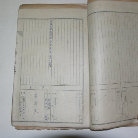 1940년대,50년대 전라북도 임실 호적부