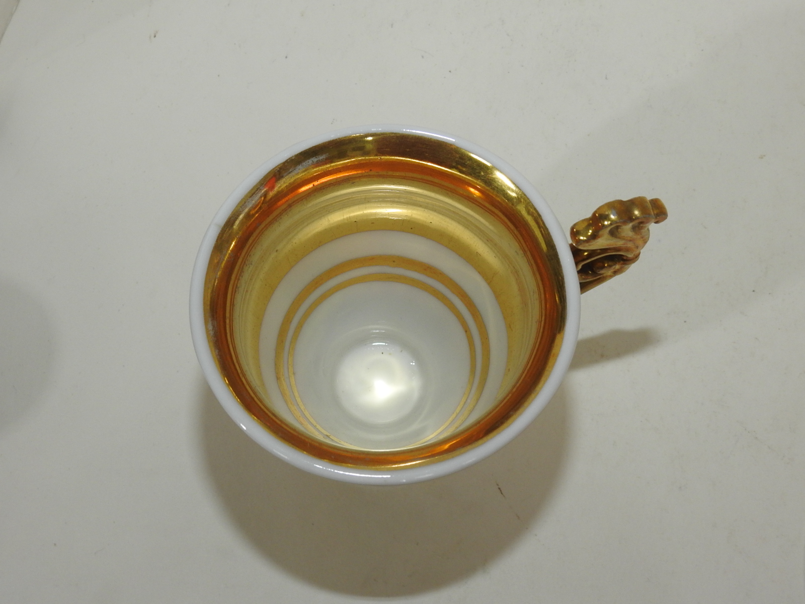 초창기 본챠이나 금채화문 커피잔셋트