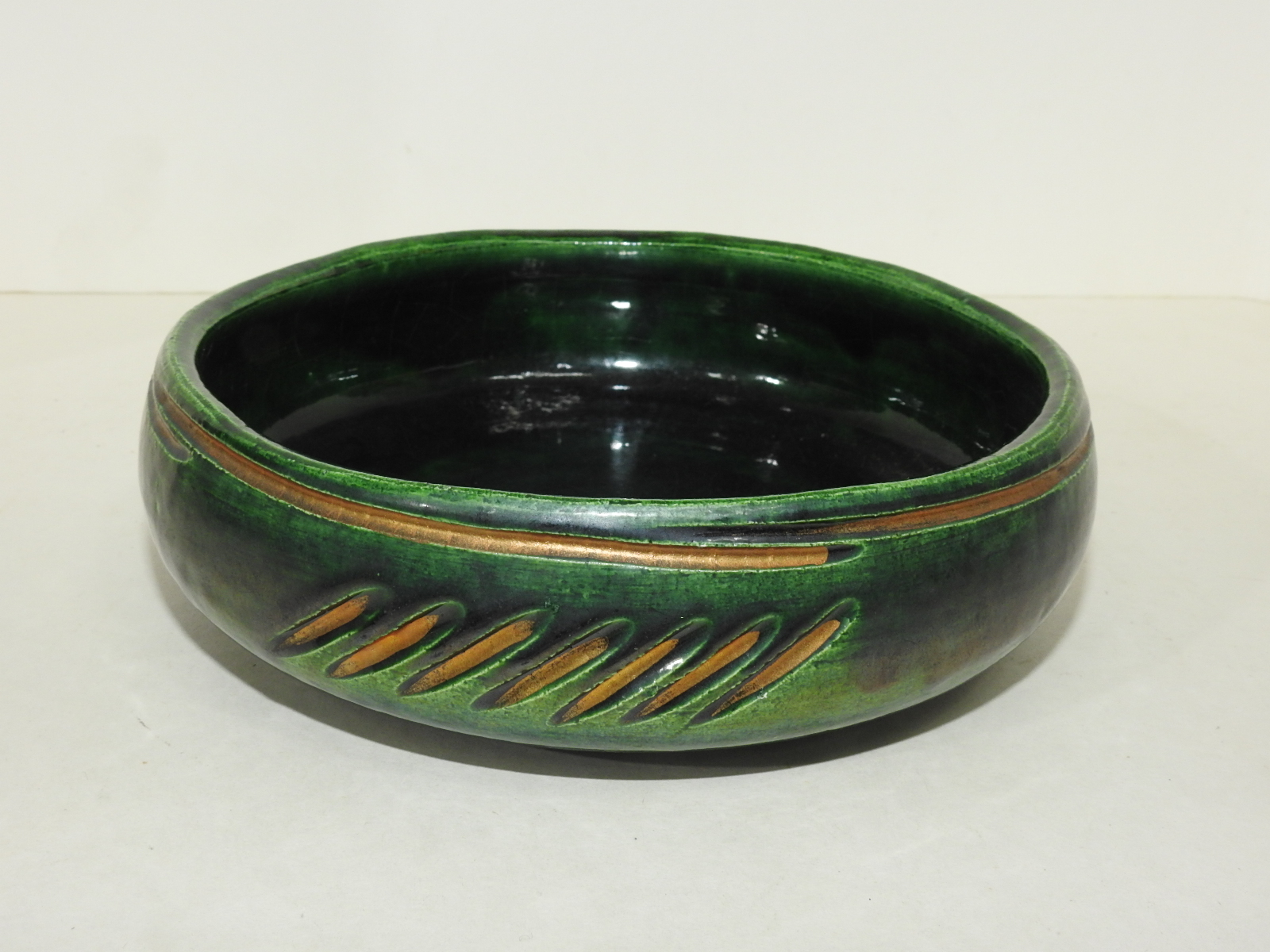 청록청자 라꾸(樂入) 퇴수기