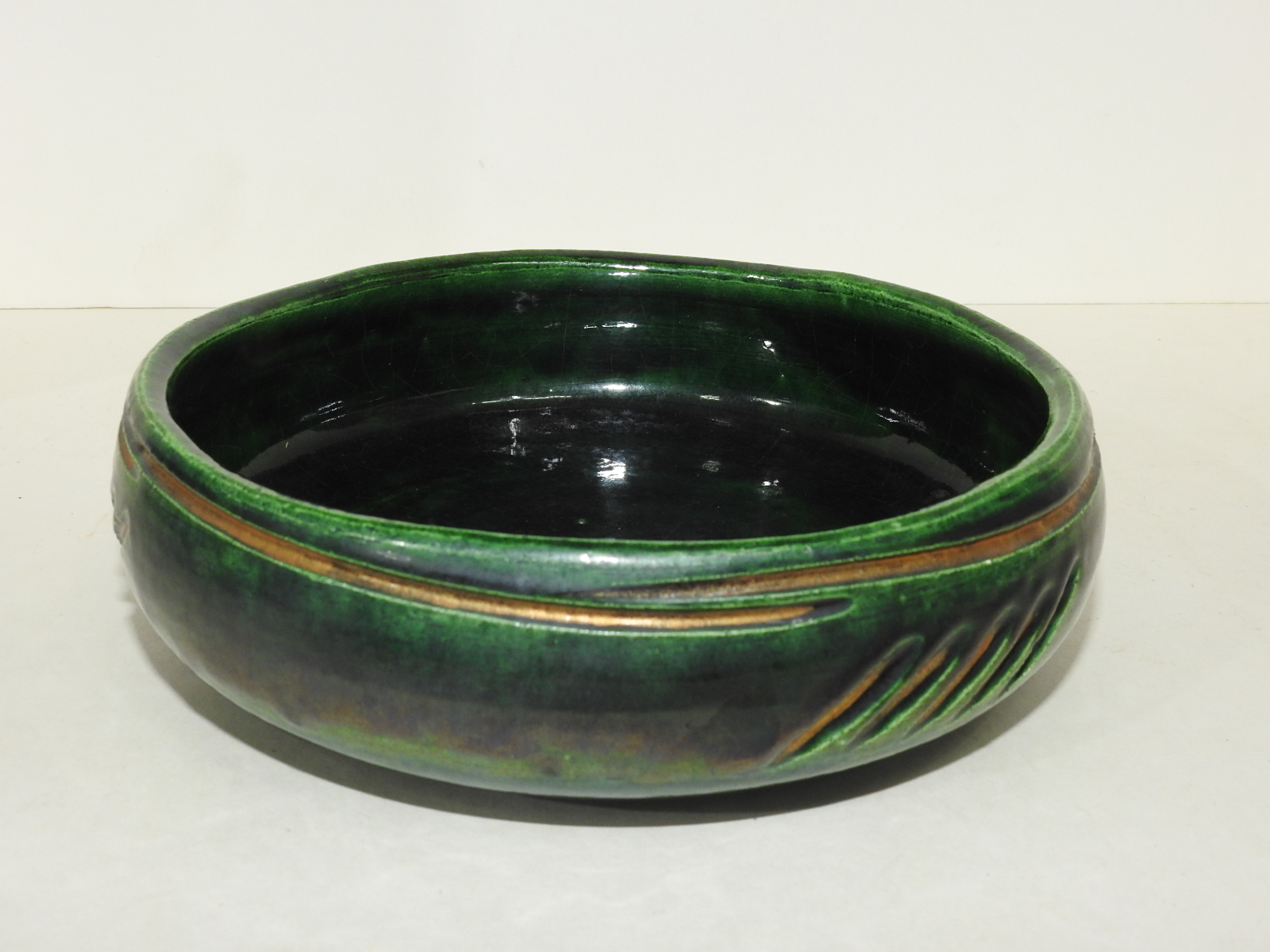 청록청자 라꾸(樂入) 퇴수기