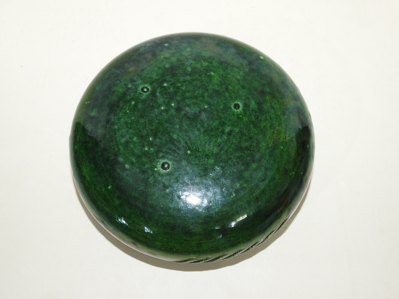 청록청자 라꾸(樂入) 퇴수기