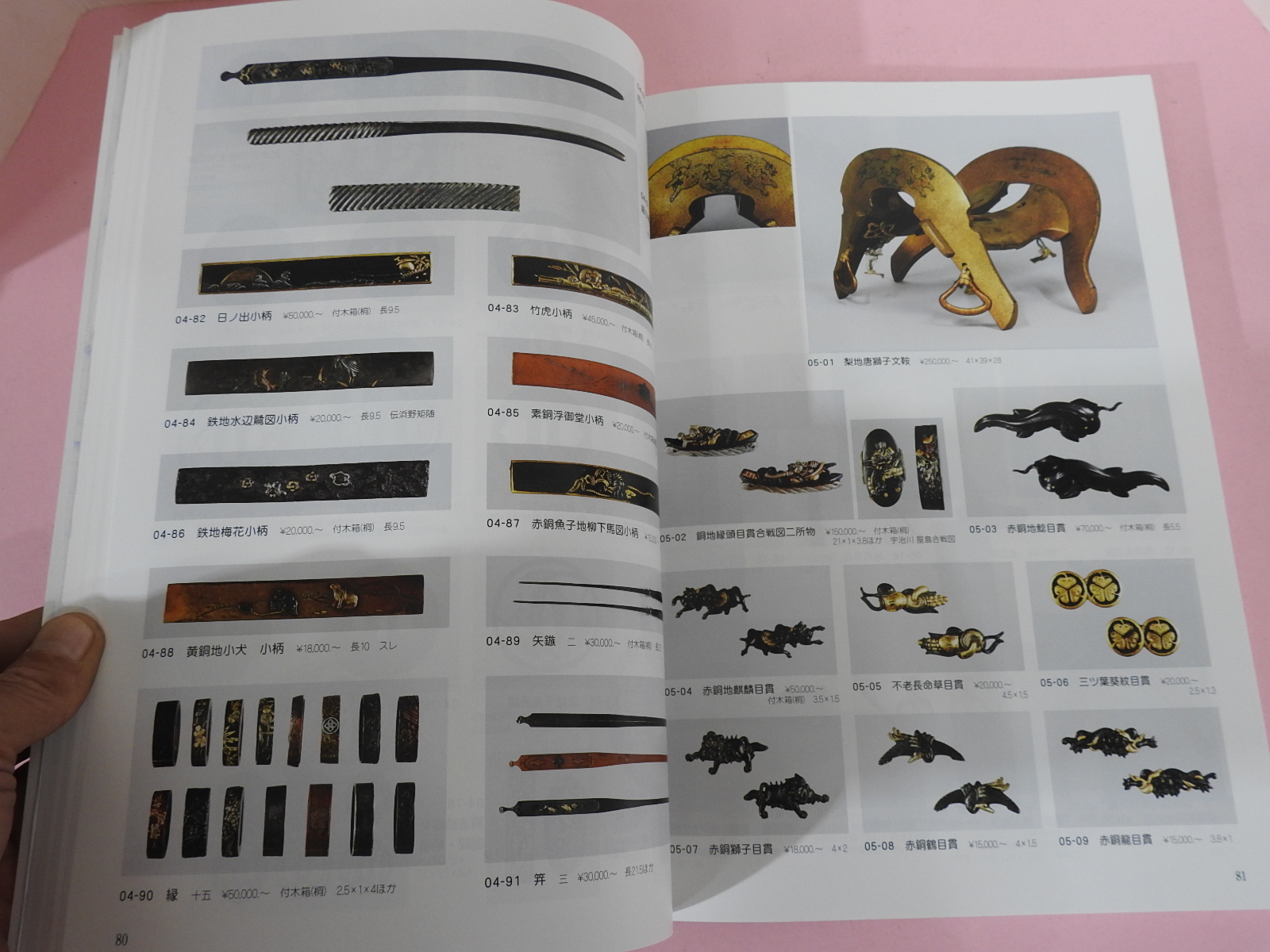 2008년 일본고제회 골동품경매 도록