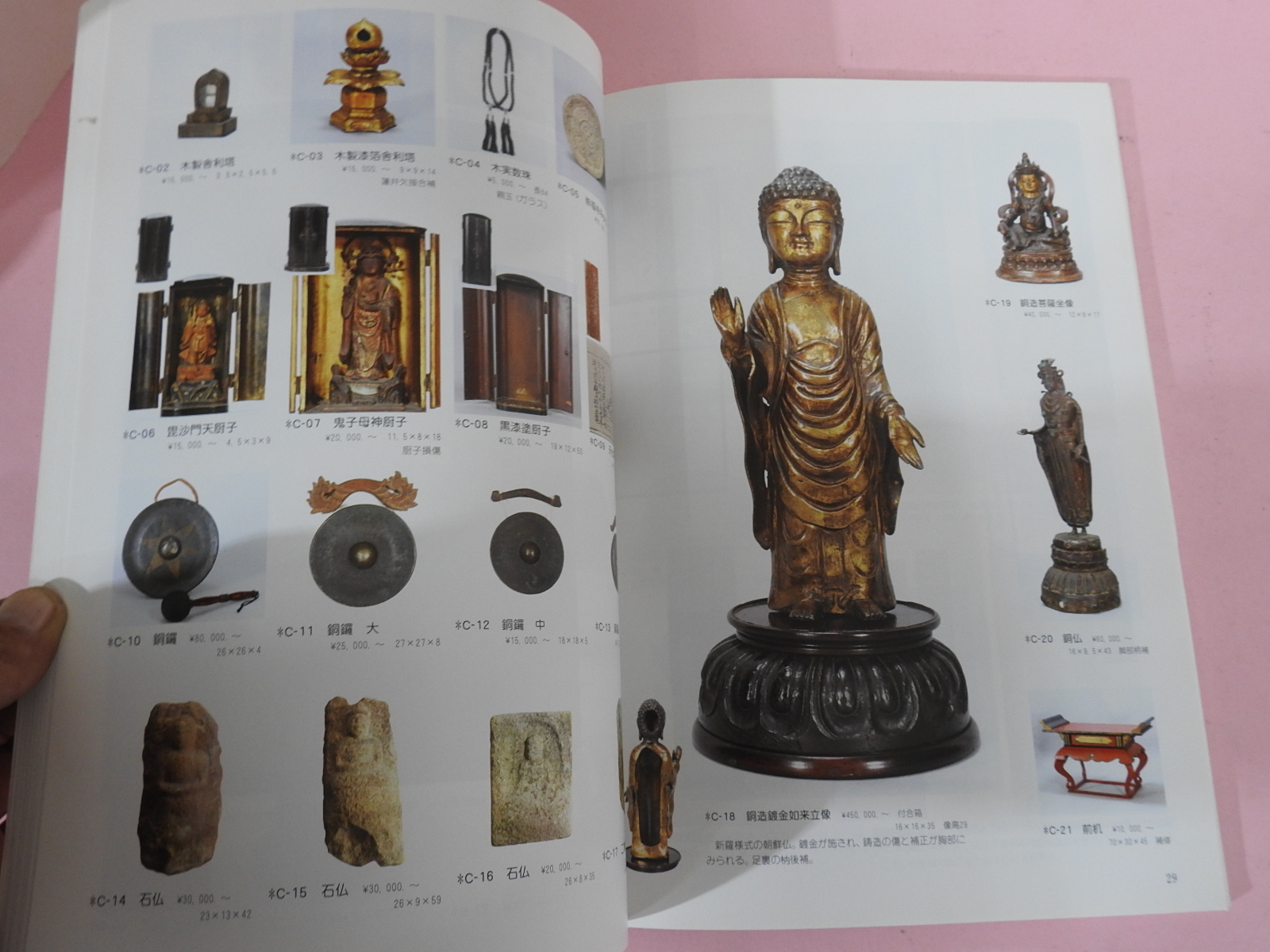 2003년 일본고제회 골동품경매 도록