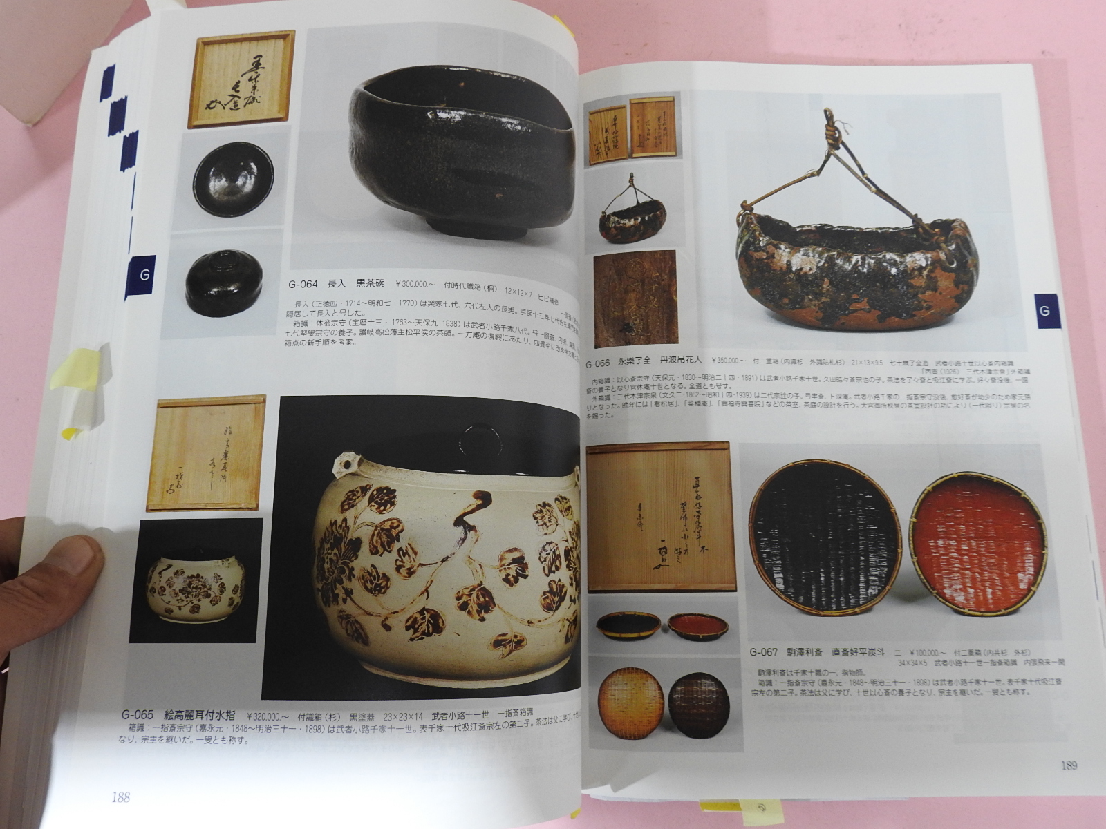 2013년 일본고제회 골동품경매 도록