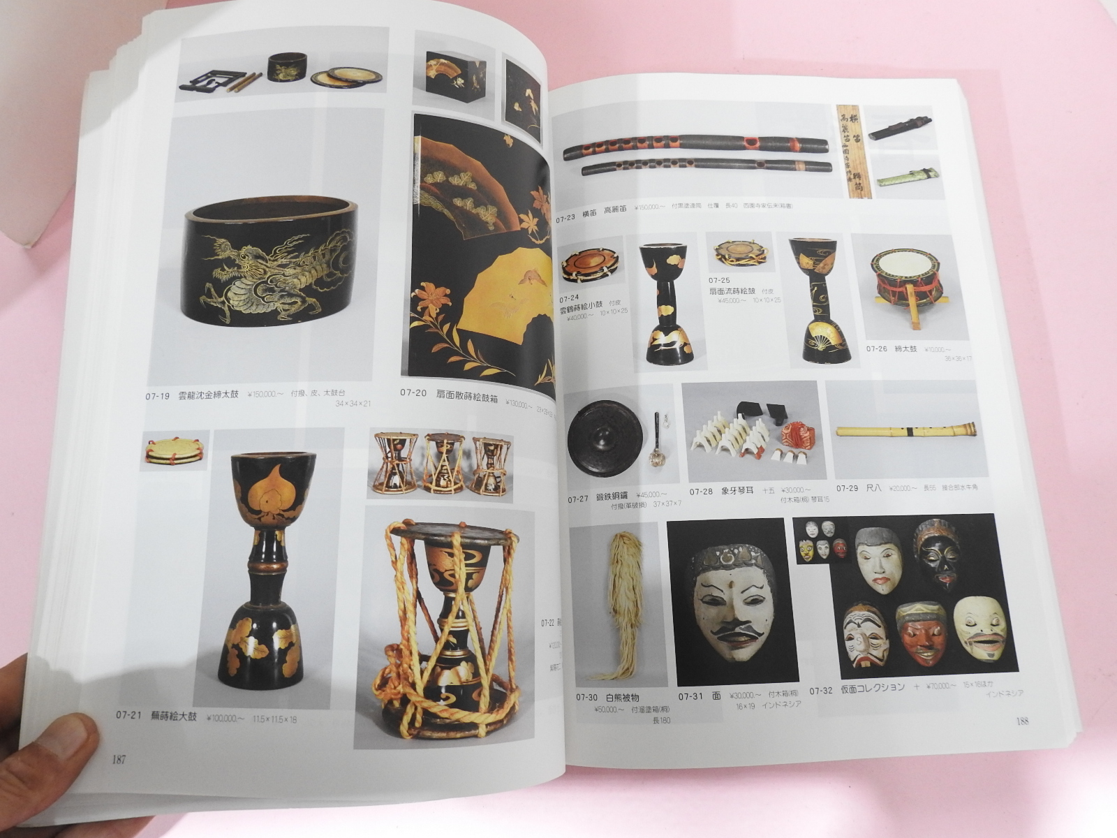 2008년 일본고제회 골동품경매 도록