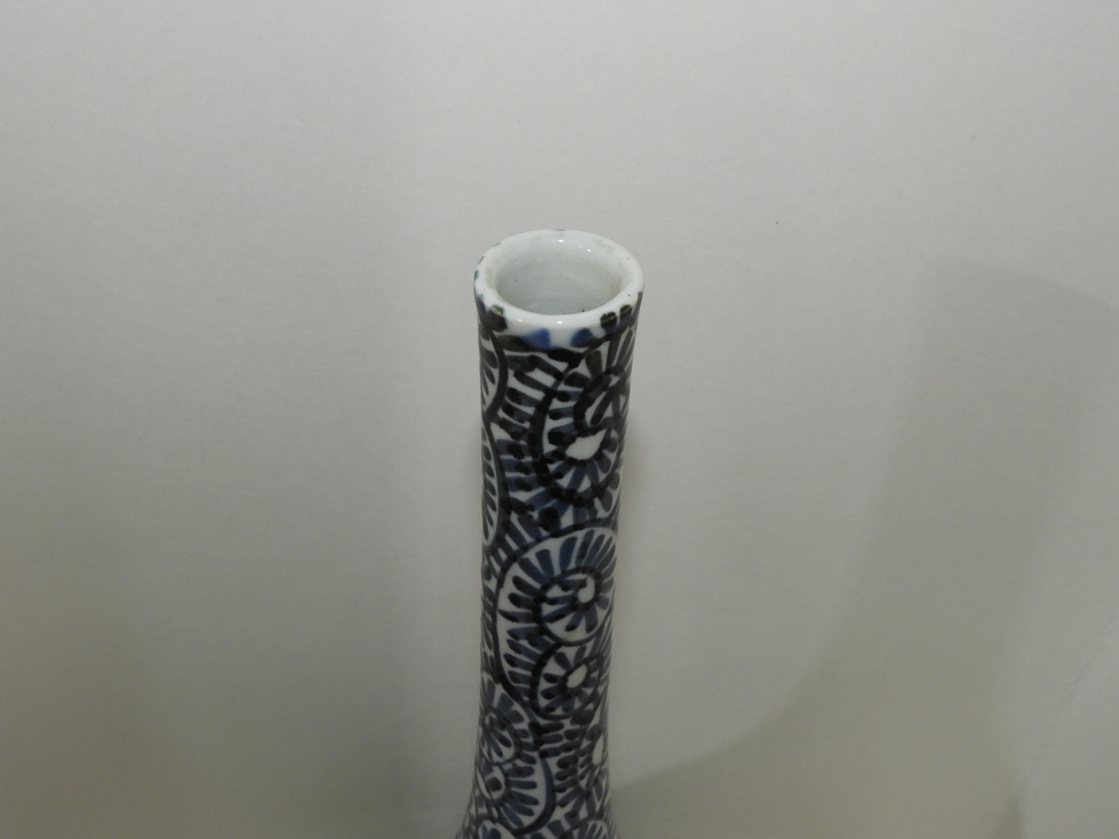 대형크기의 이마리 청화백자추상화문 대 주병